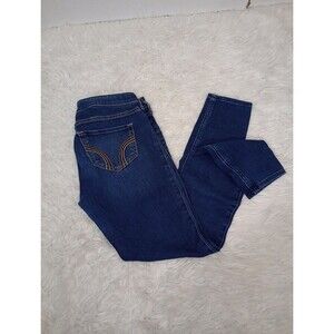 Hollister Blue Skinny Denim Jeans Size 7R W28 L29